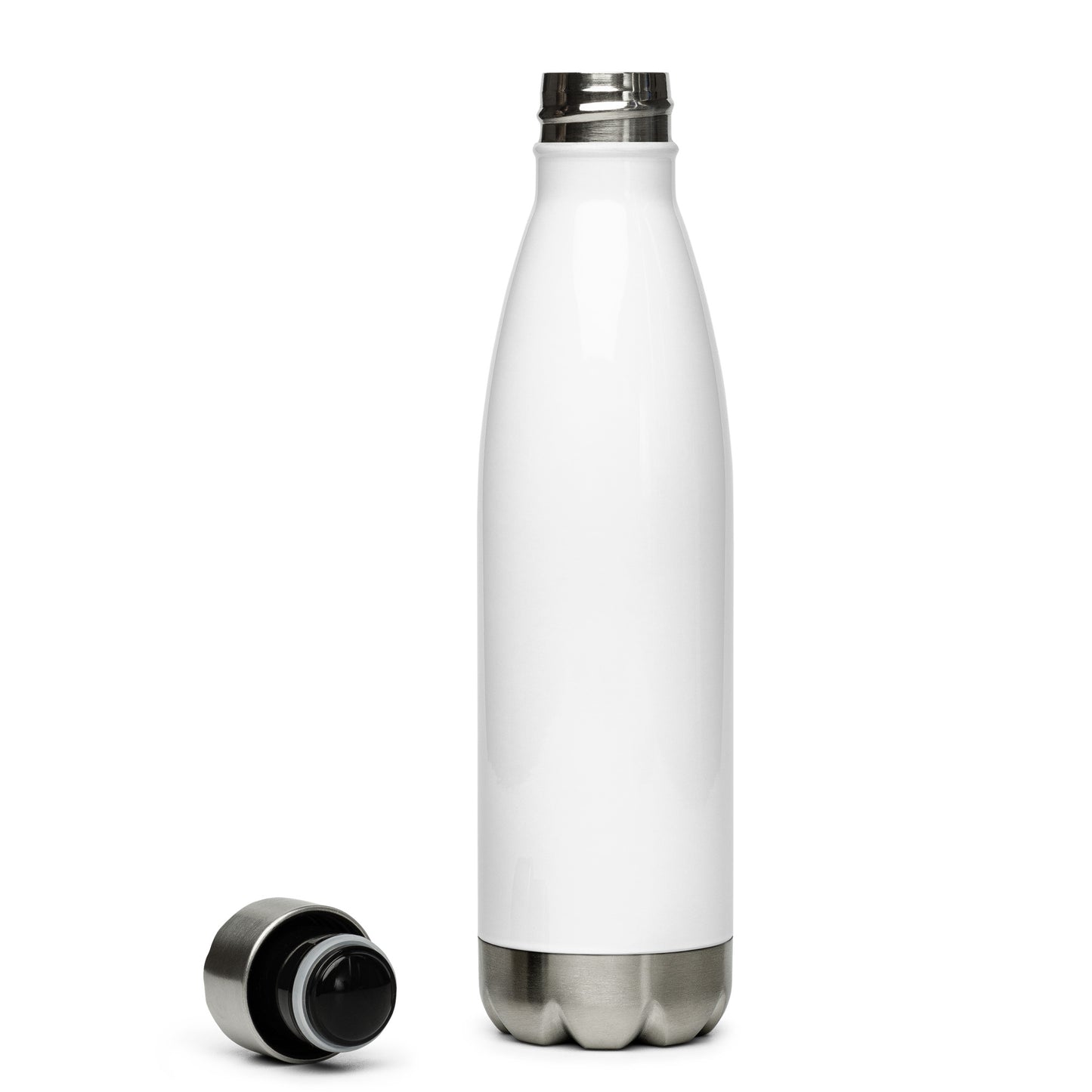 Brave Hockey Dad Stainless Steel Water Bottle