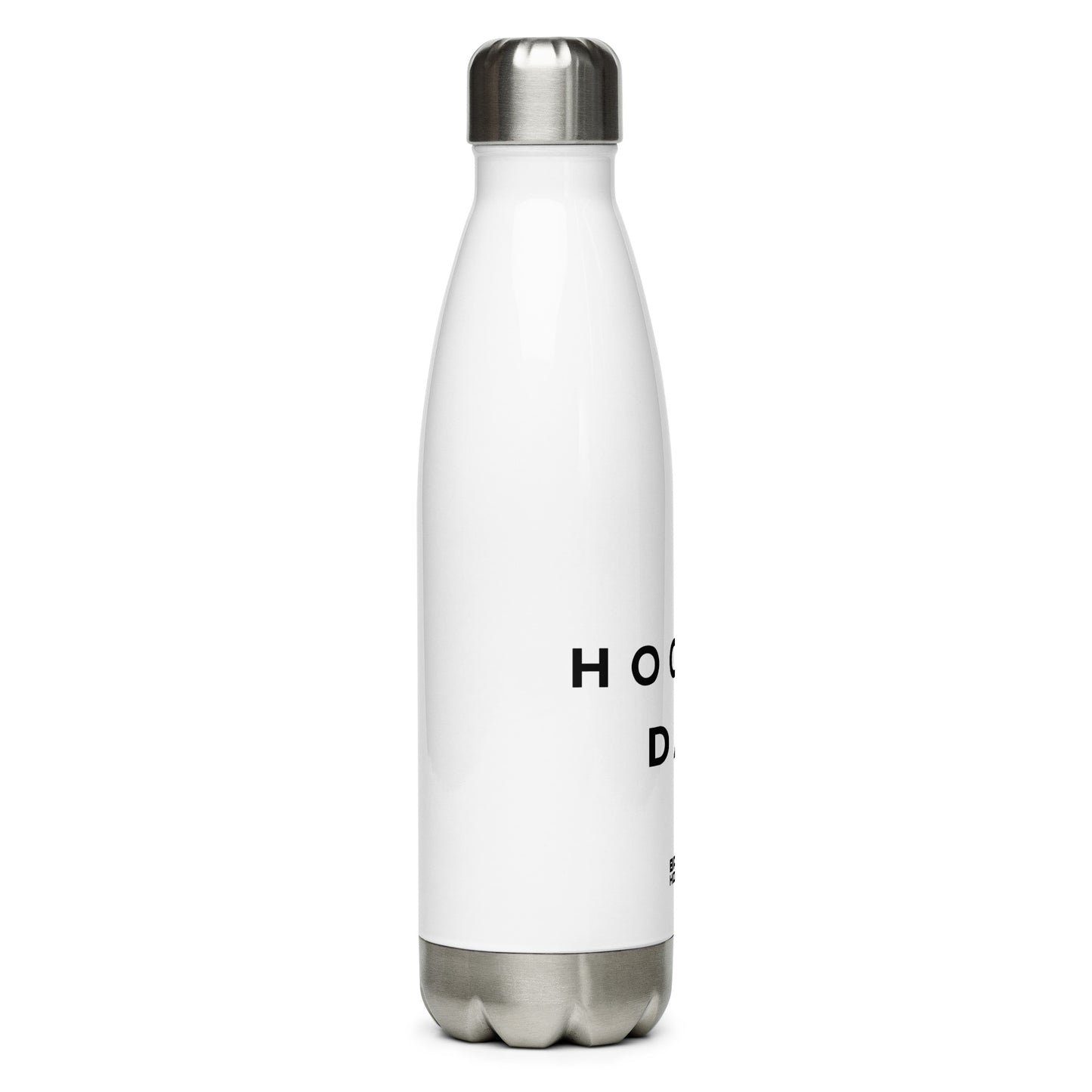 Brave Hockey Dad Stainless Steel Water Bottle